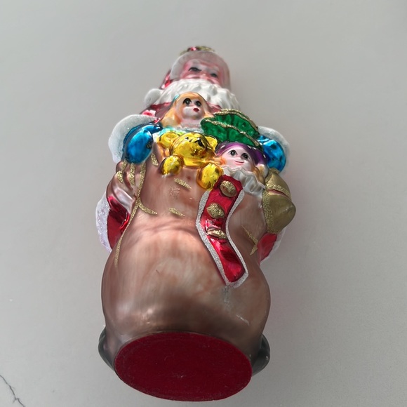 Santa Glass Decoration. - Picture 8 of 9